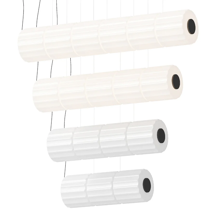 Column Ivory 300 Horizontal Pendant Lamp Image 1