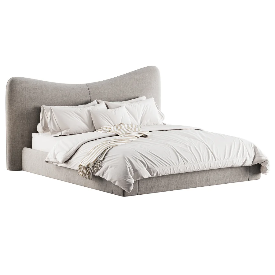 Modern Double Bed 07 Image 1