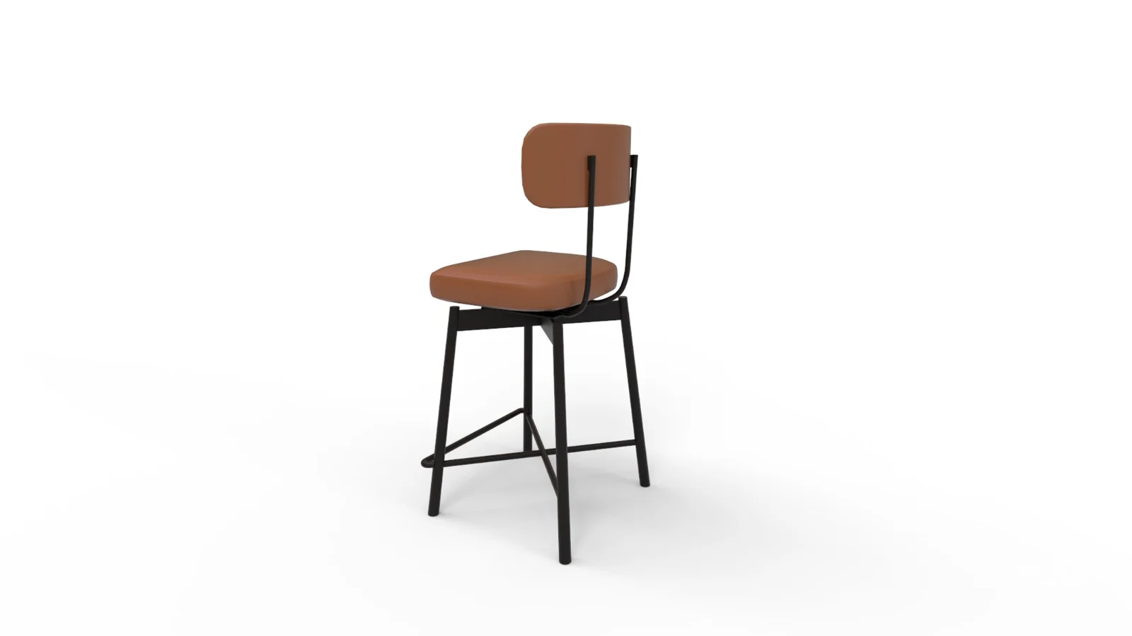 Maison Leather Counter Height Image 8
