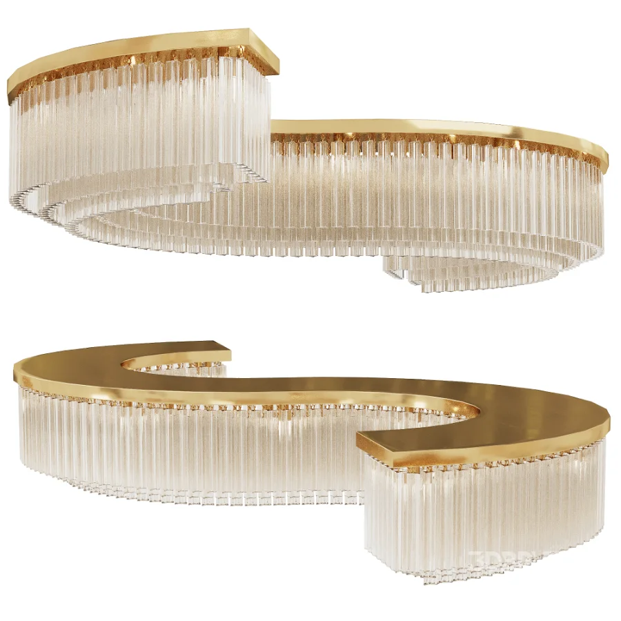 Spiral Chandelier set6 Image 1