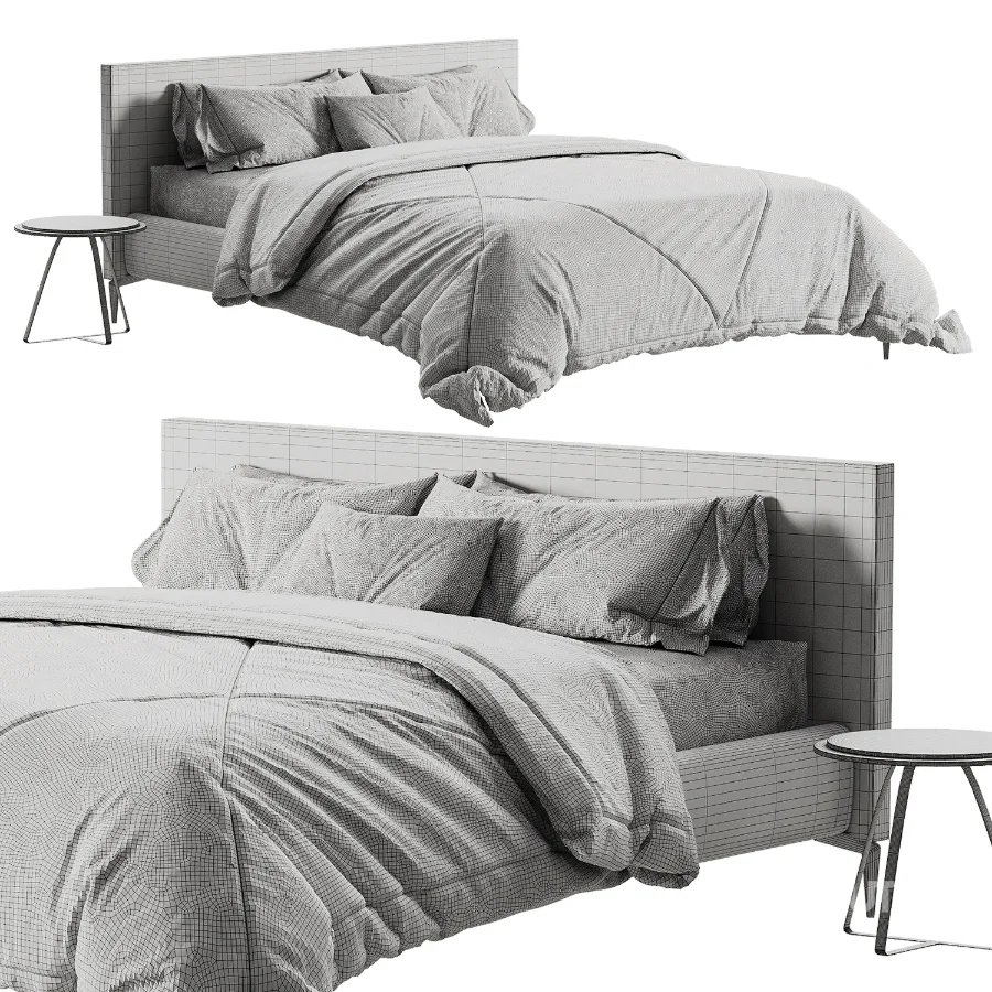 Meridiani Stone Up Bed By Andrea Parisio Image 5