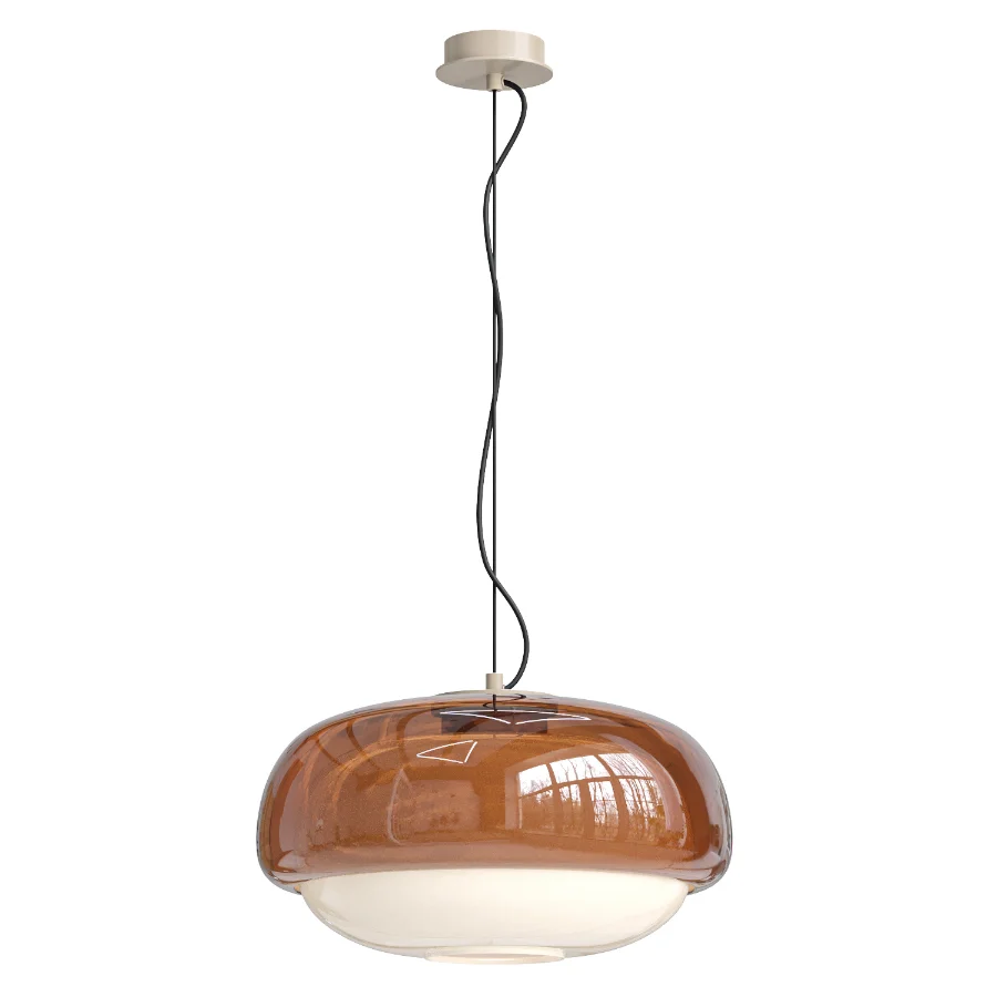 Clinco Retro Modern Mushroom Pendant Light Image 3