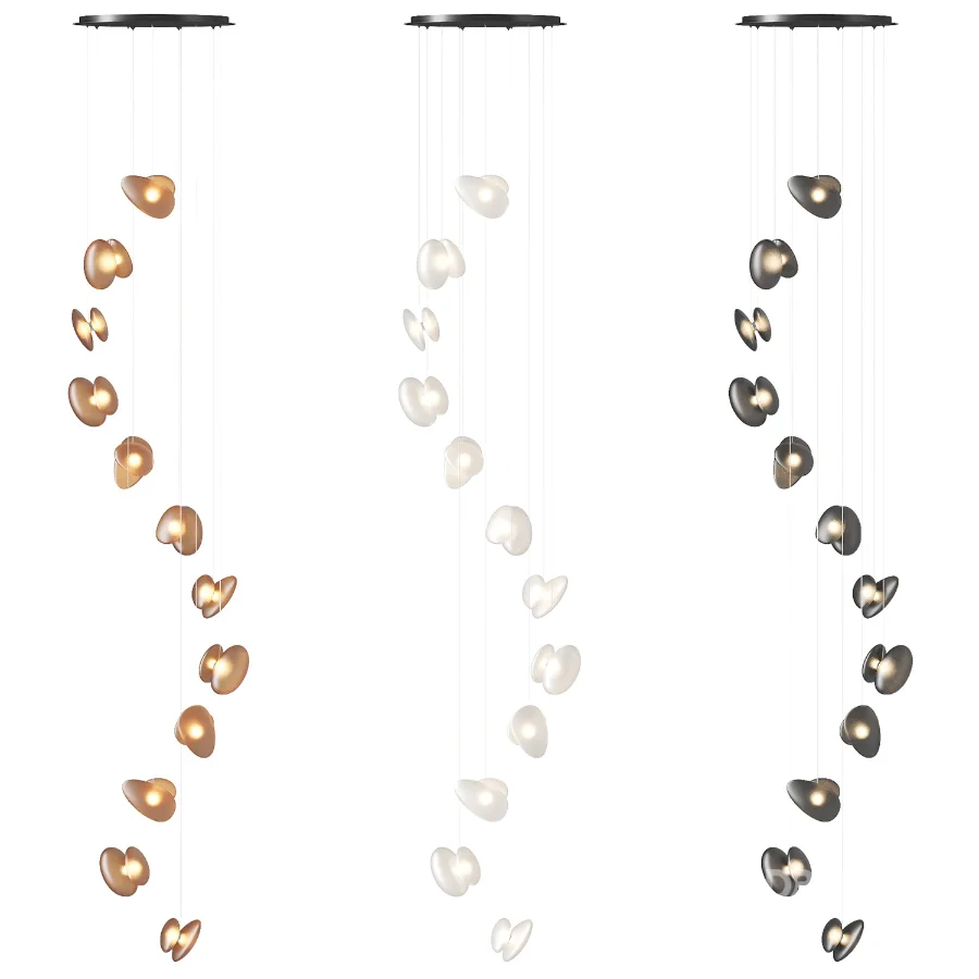 Pebble Linear 08 Chandelier Image 2