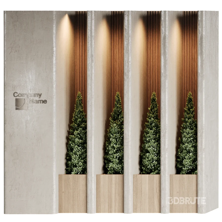 Wall with plant 12 Image 2