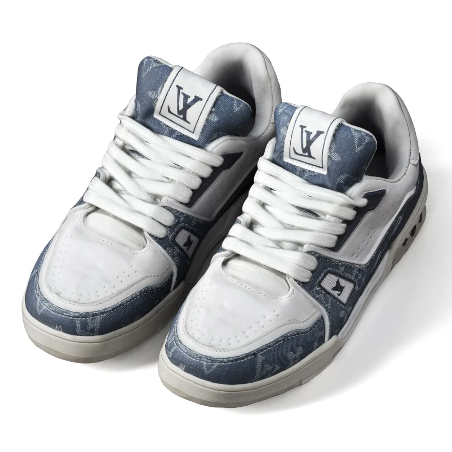 Minimal Sneakers with Denim Design Image 6