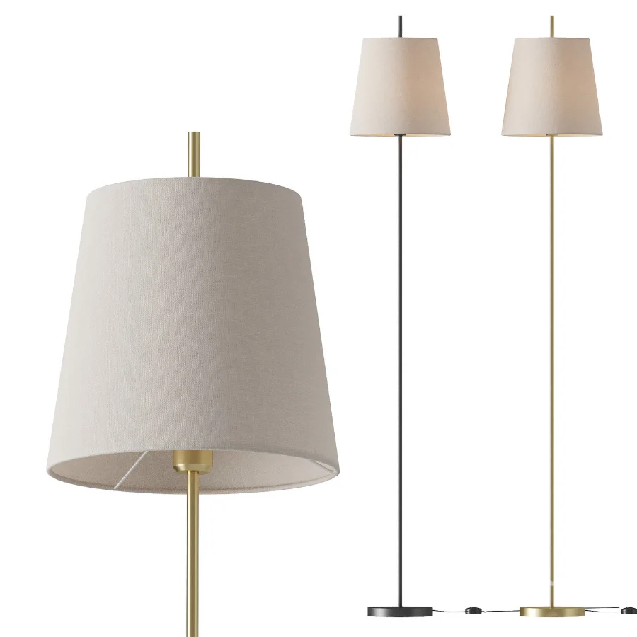 Sandy Floor Lamp By Freya Image 2