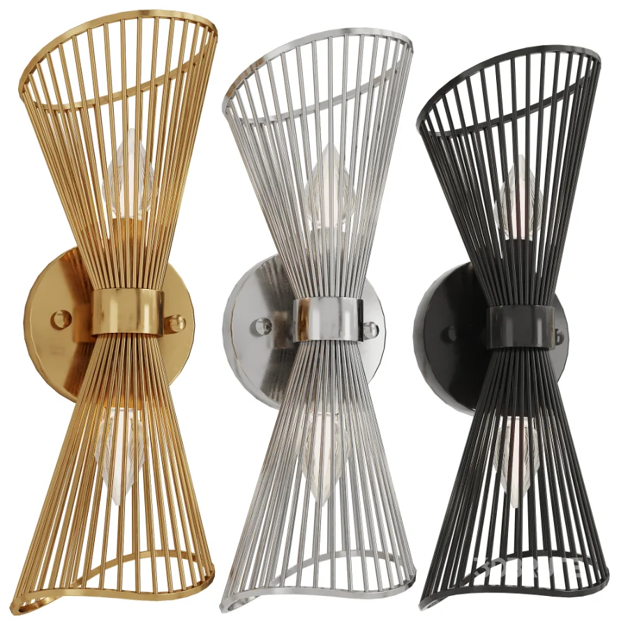 Ribbon Swirl Sconce Image 1