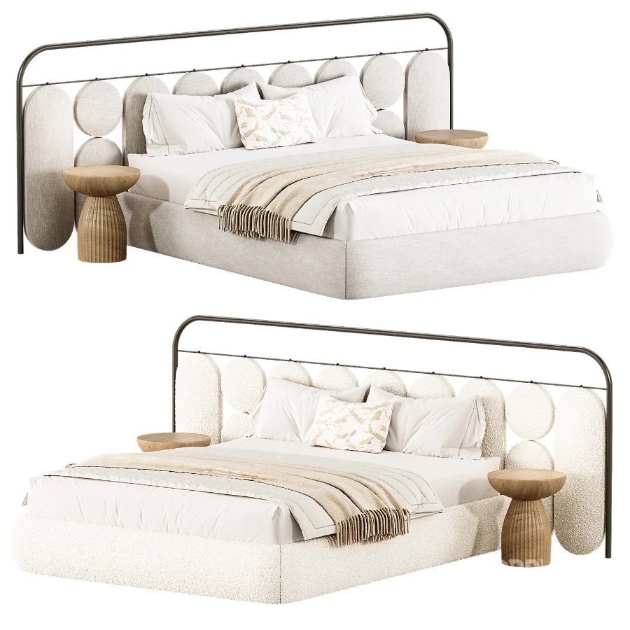 Japandi Double Bed 04 Image 3