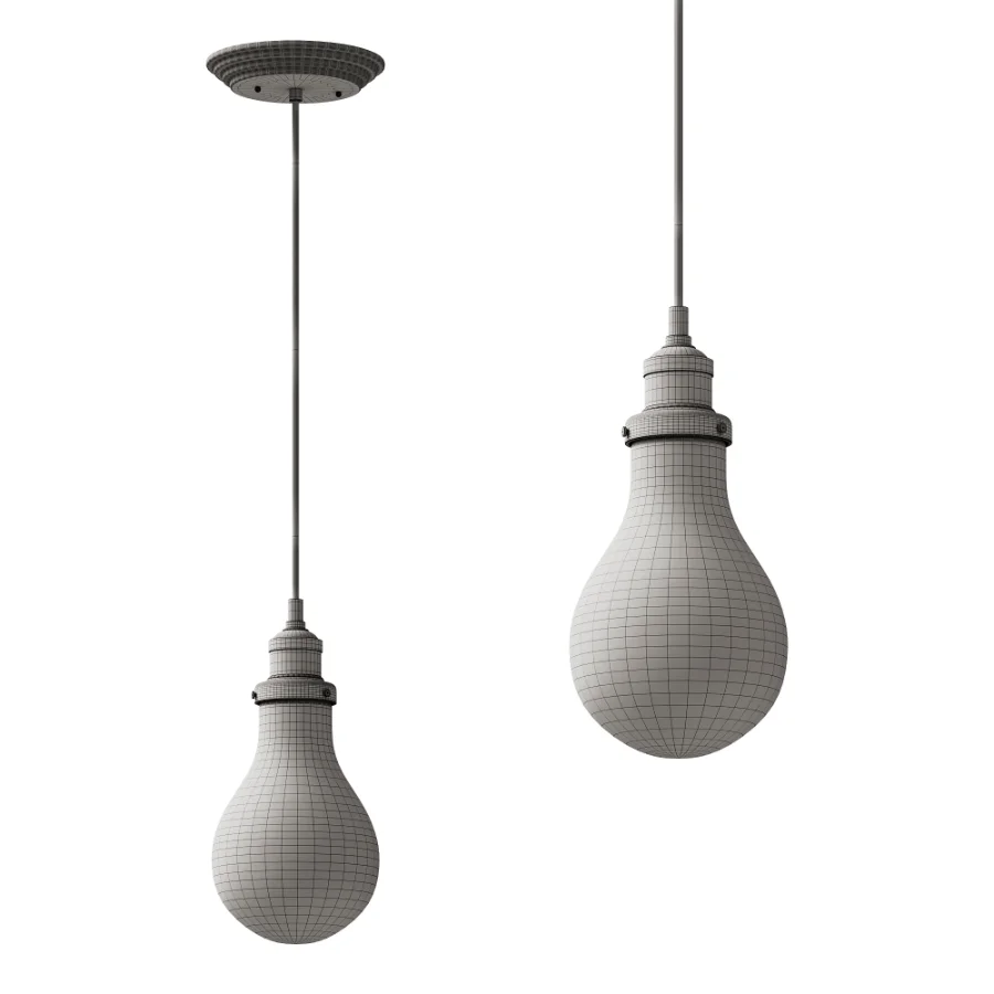 Big Bulbs Cluster Pendant Light Chandelier 03 Image 6