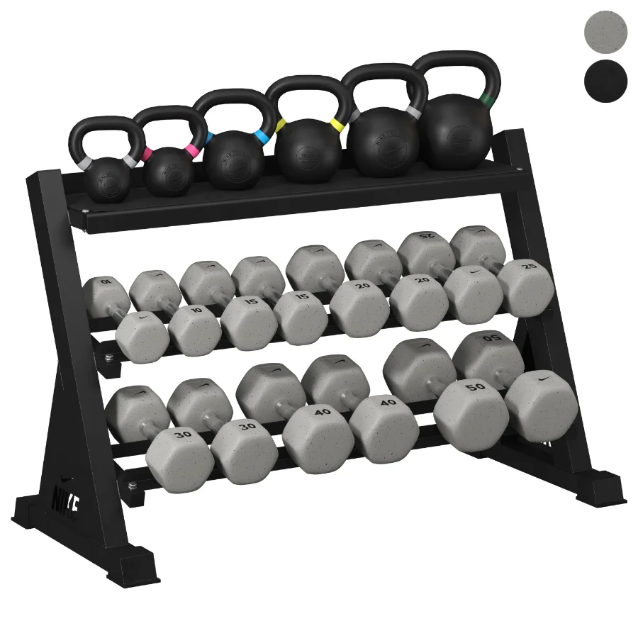 Nike_Kettlebell_&_Dumbbell_Storage_Rack Image 1