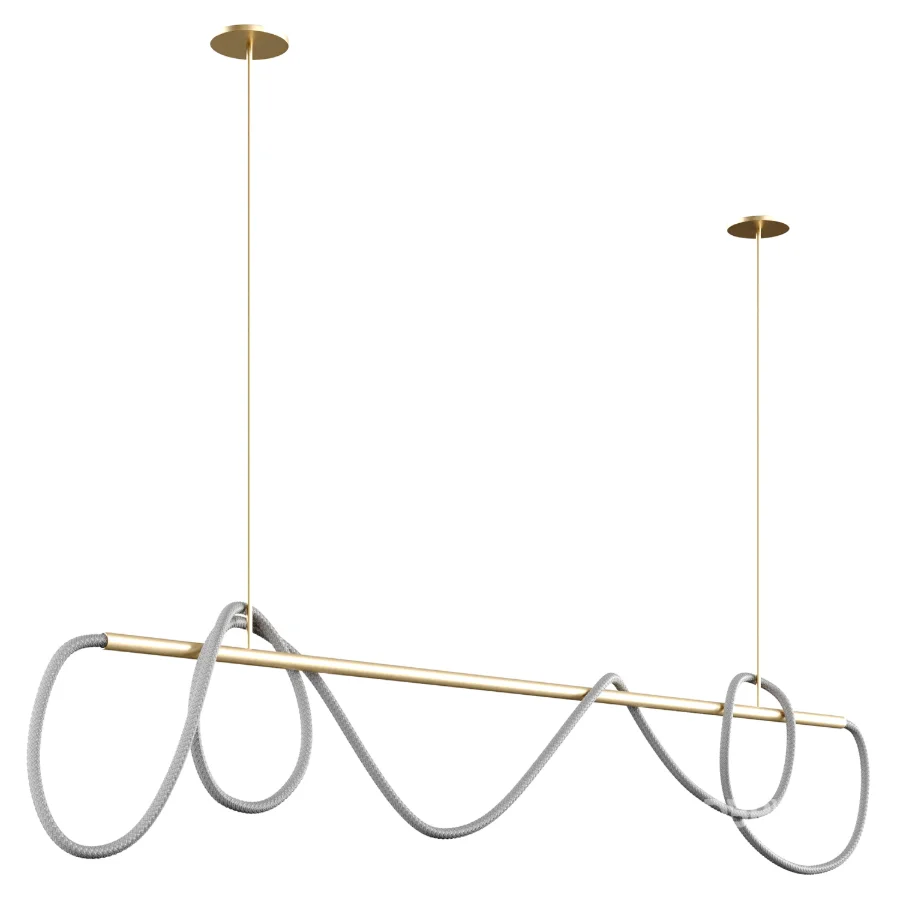 Festif Linear Pendant Lamp by Dbianco vol 4 Image 1