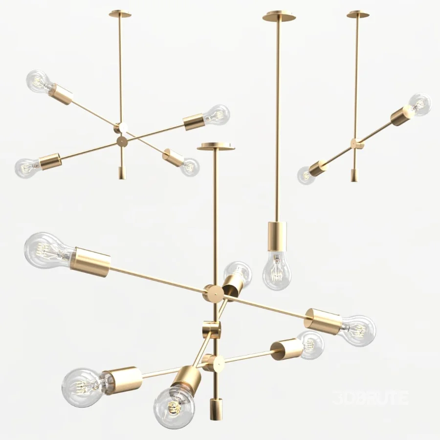 Vintage Edison Bulb Pendant Lamp Image 1