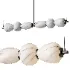 Alabaster Pebble Linear Chandelier - Thumbnail 4