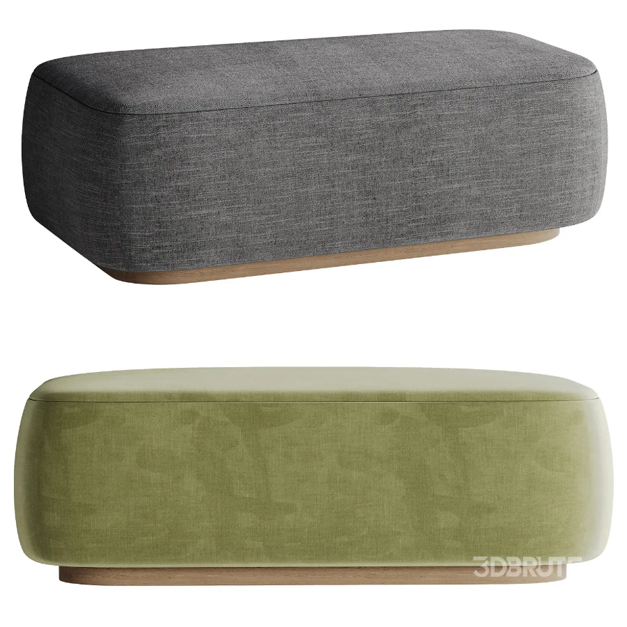 AM PM Jerry Footstool Image 2