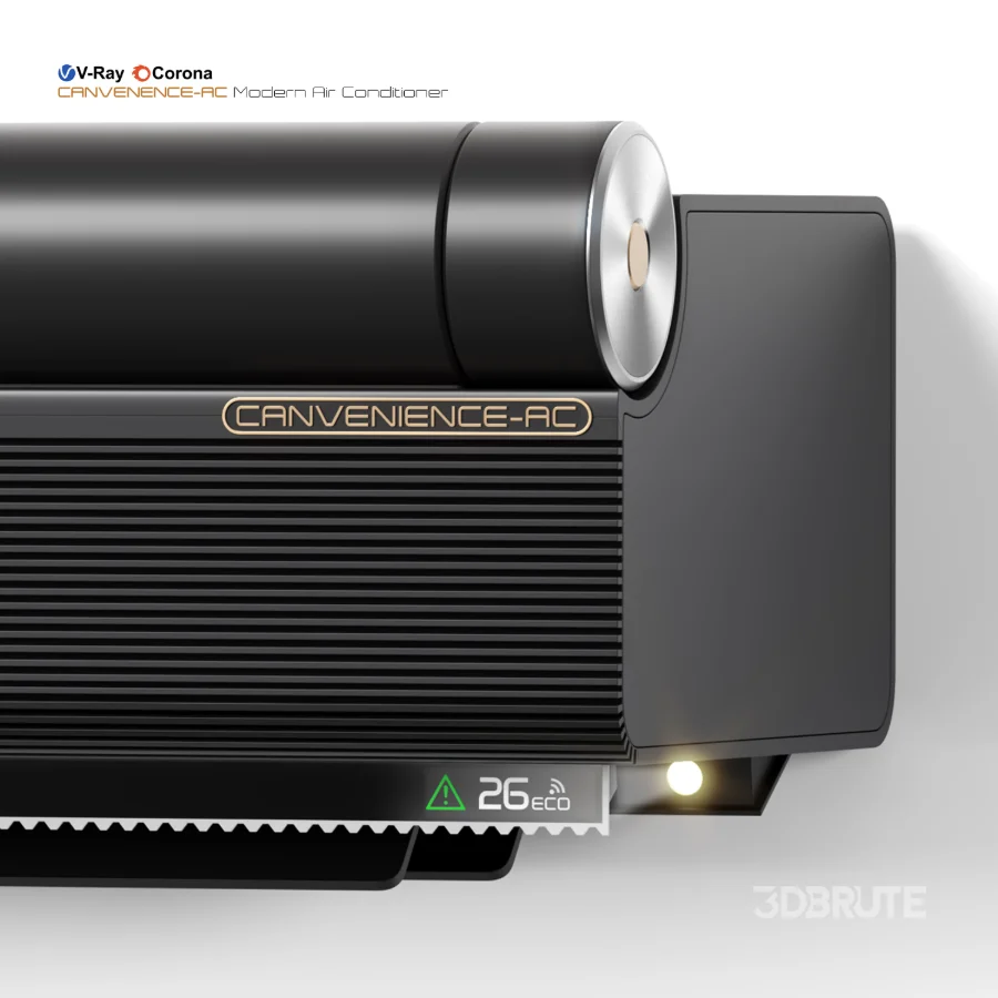 CANVENENCE-AC Modern Air Conditioner Image 6