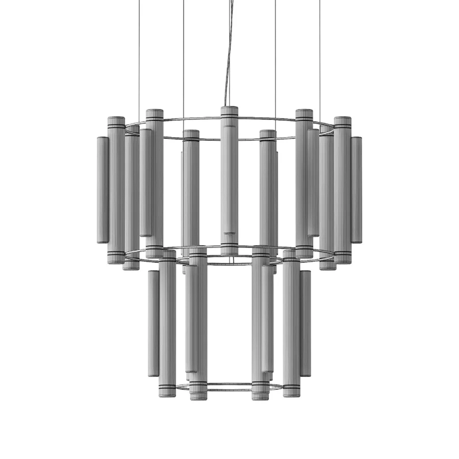 Pipeline 10 Chandelier Image 2