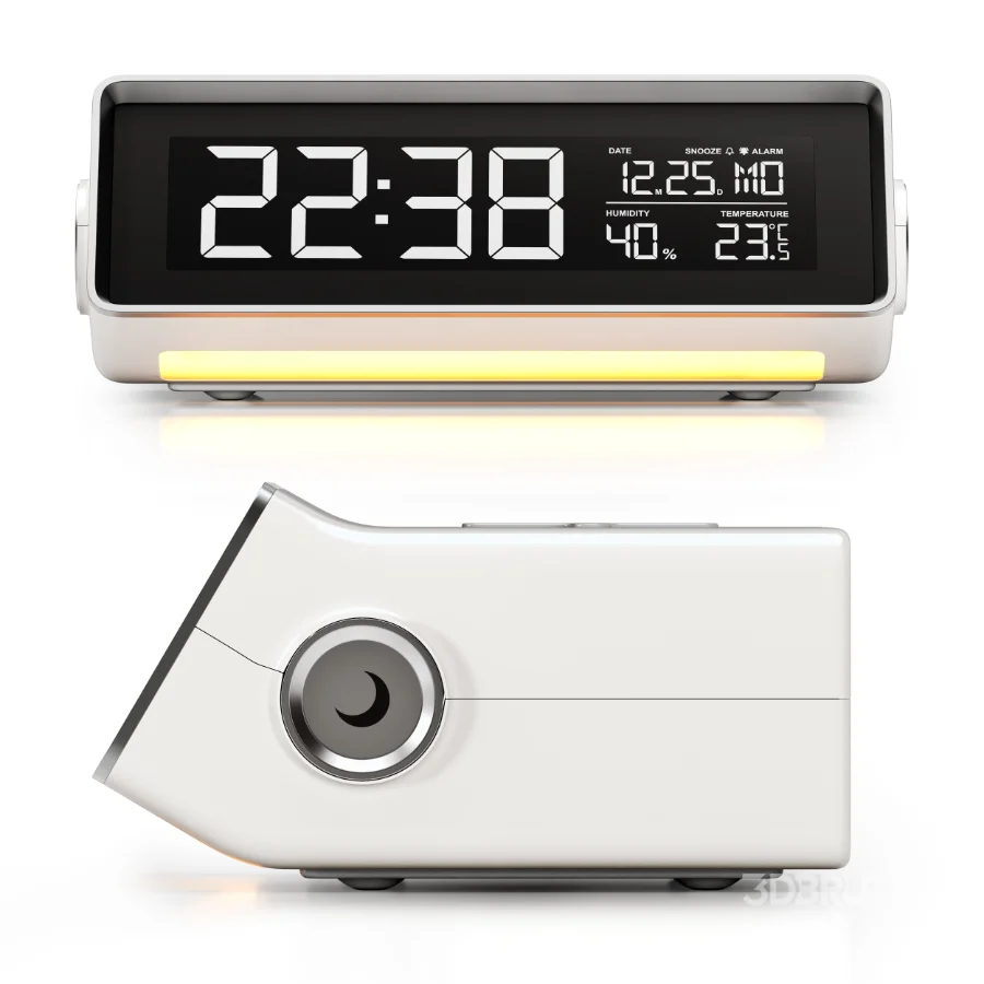 MOOAS Smart Wireless Charging Nightlight Clock Image 2