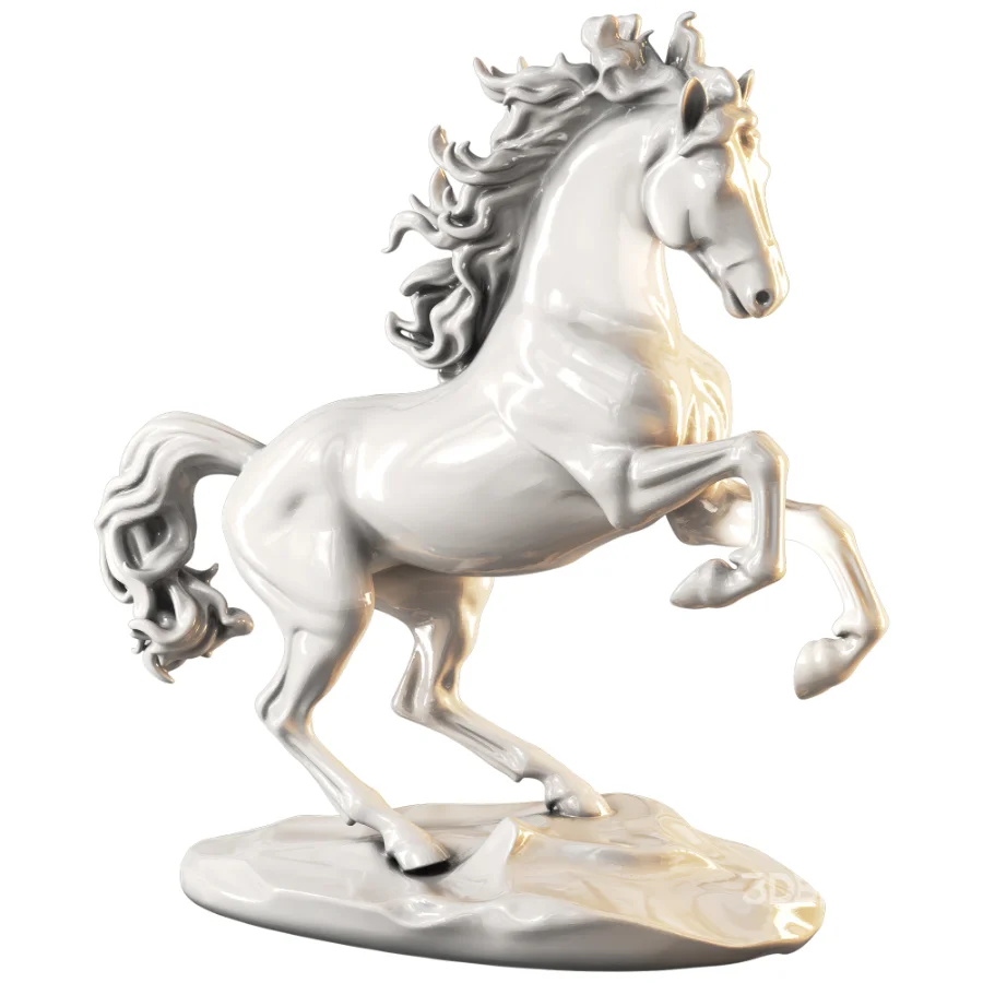 Decorative Horse Statue Image 4