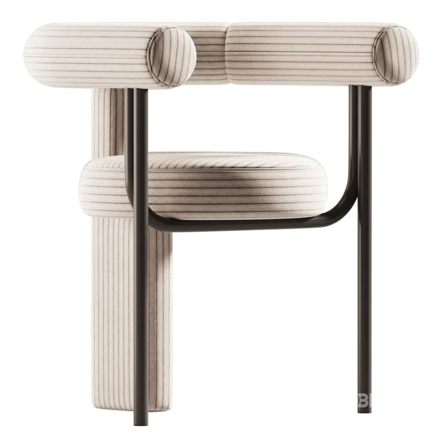 Synn Performance Boucle Dining Chair Image 3