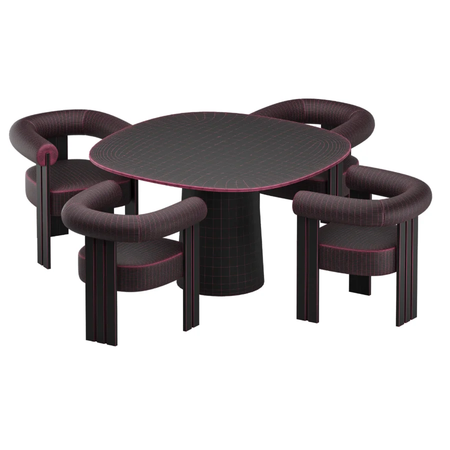Dining set 01 Image 4
