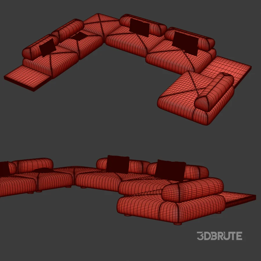Orion corner modular Outdoor sofa Image 4