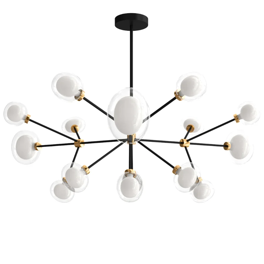 Module 8-Light Chandelier Image 1