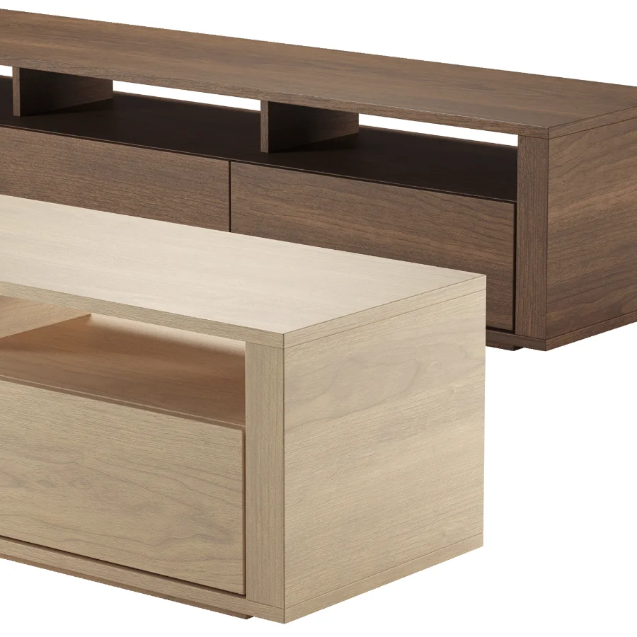 Oak Shadow TV Unit Image 5
