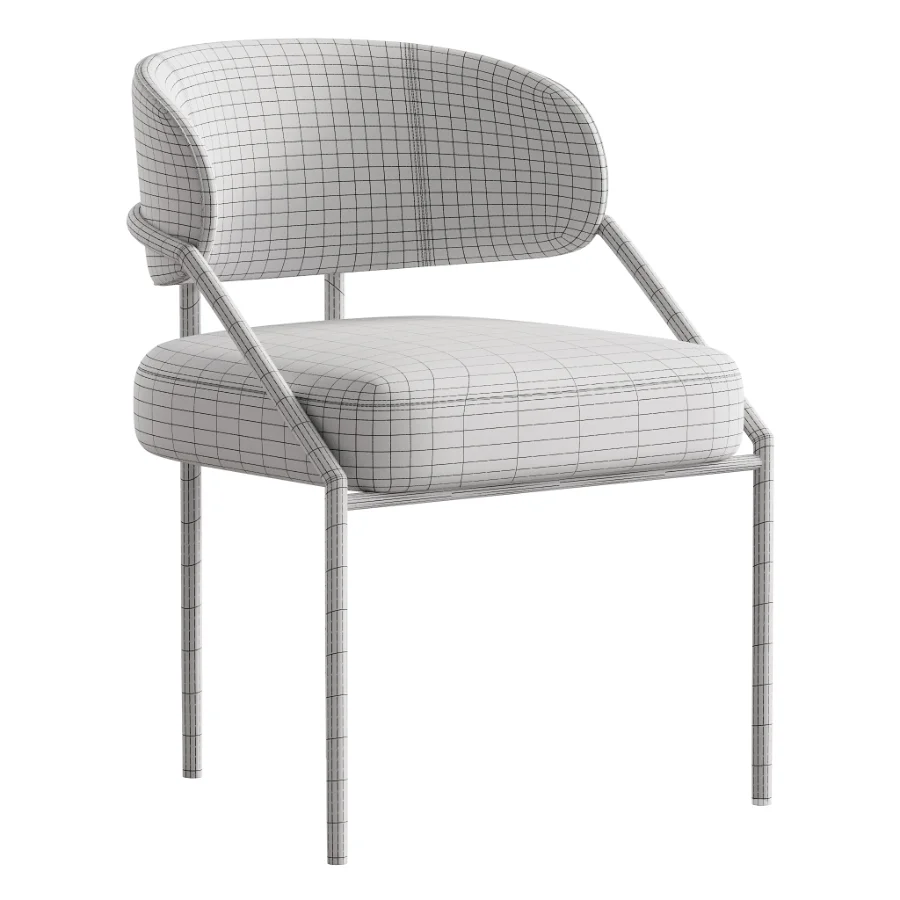 Metal Kitchen and Dining Room Chair Image 7