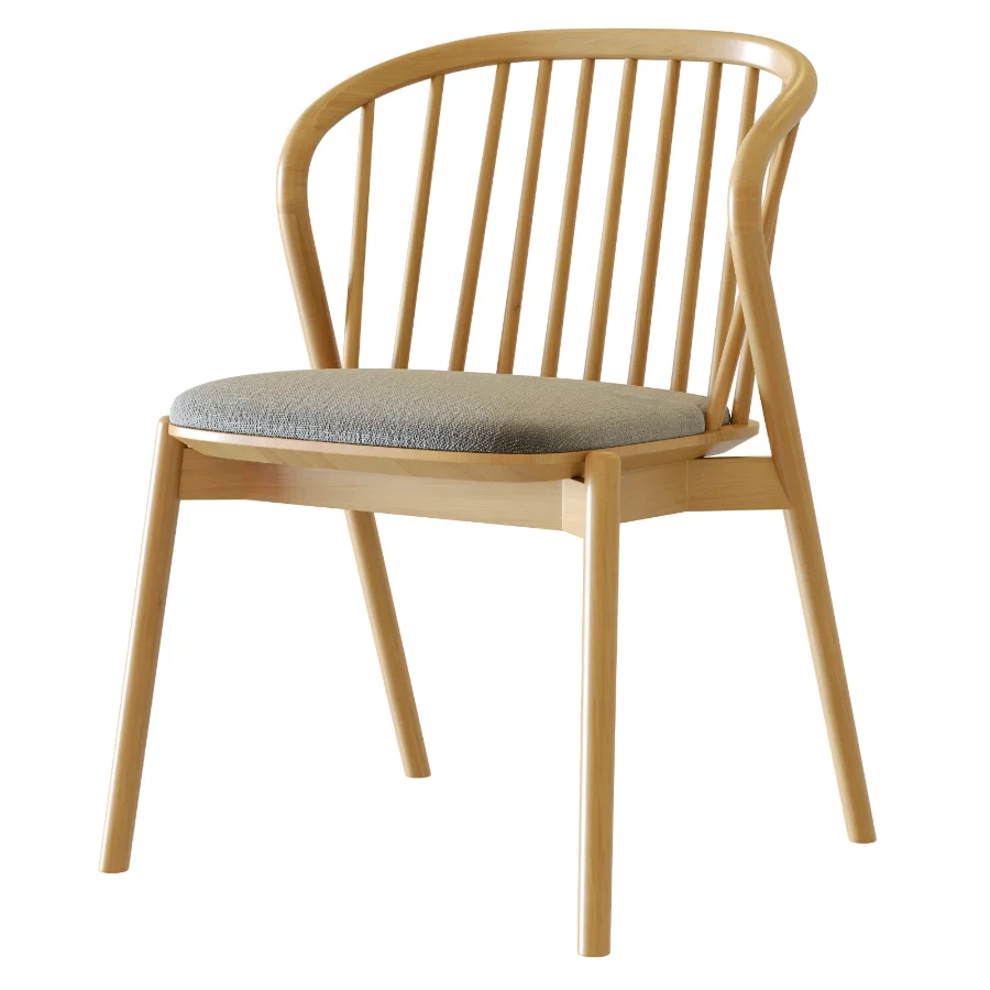 Oak Dining Chair Image 1