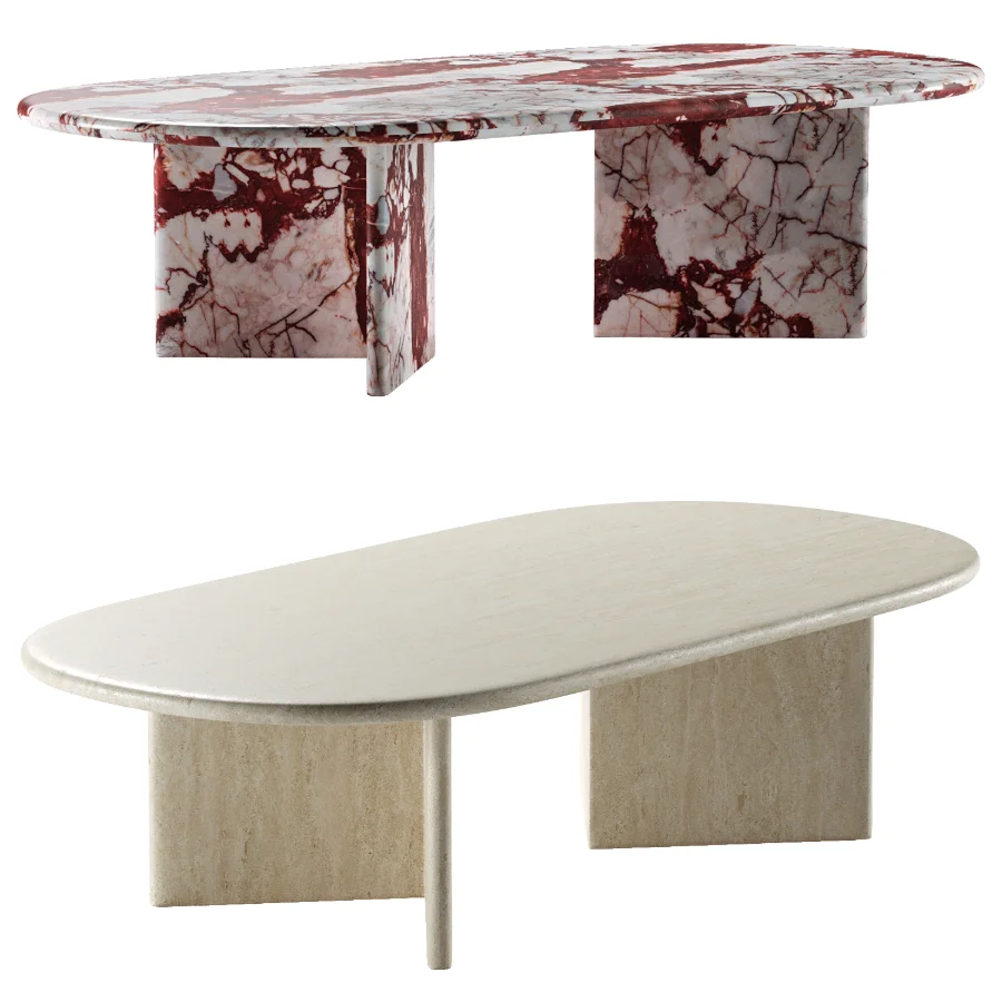 Lindy Oval Coffee Table Image 1