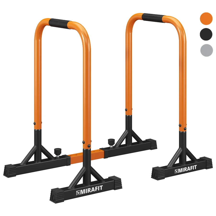 Mirafit_Parallettes_with_Adjustable_Extension_Bar Image 1