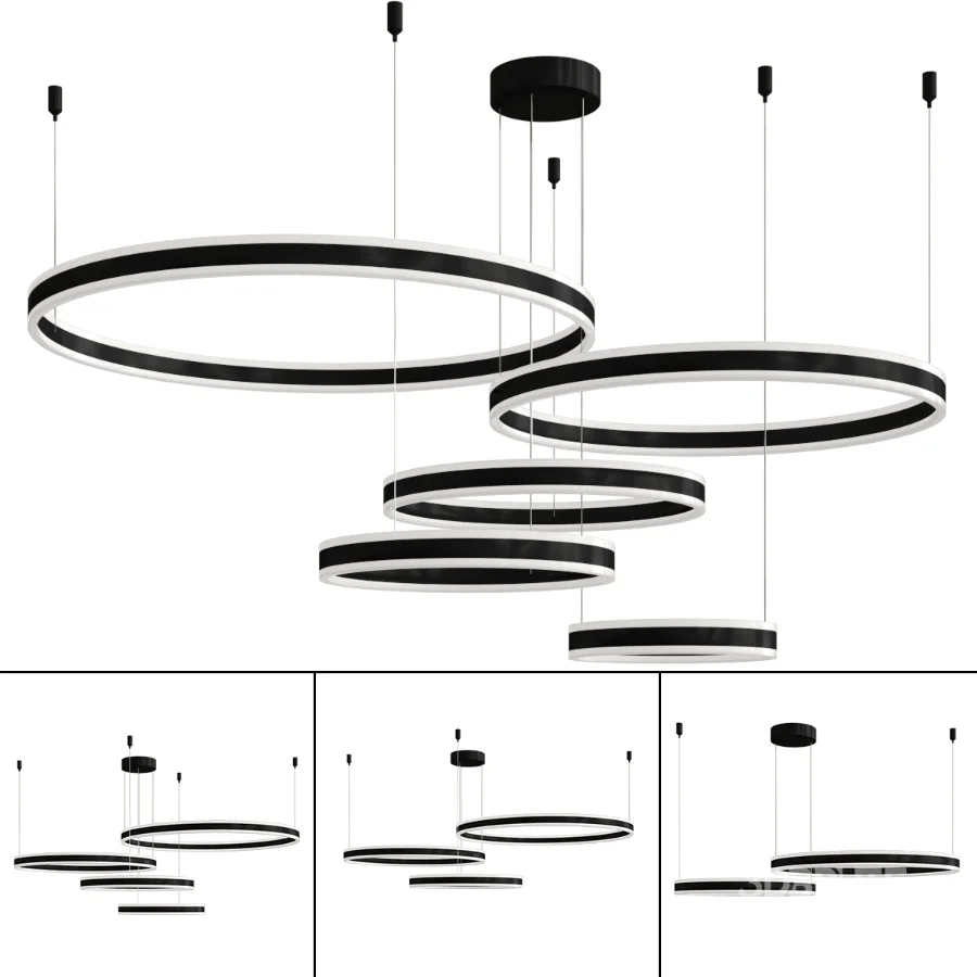 Rings lamp collection 1 Image 4