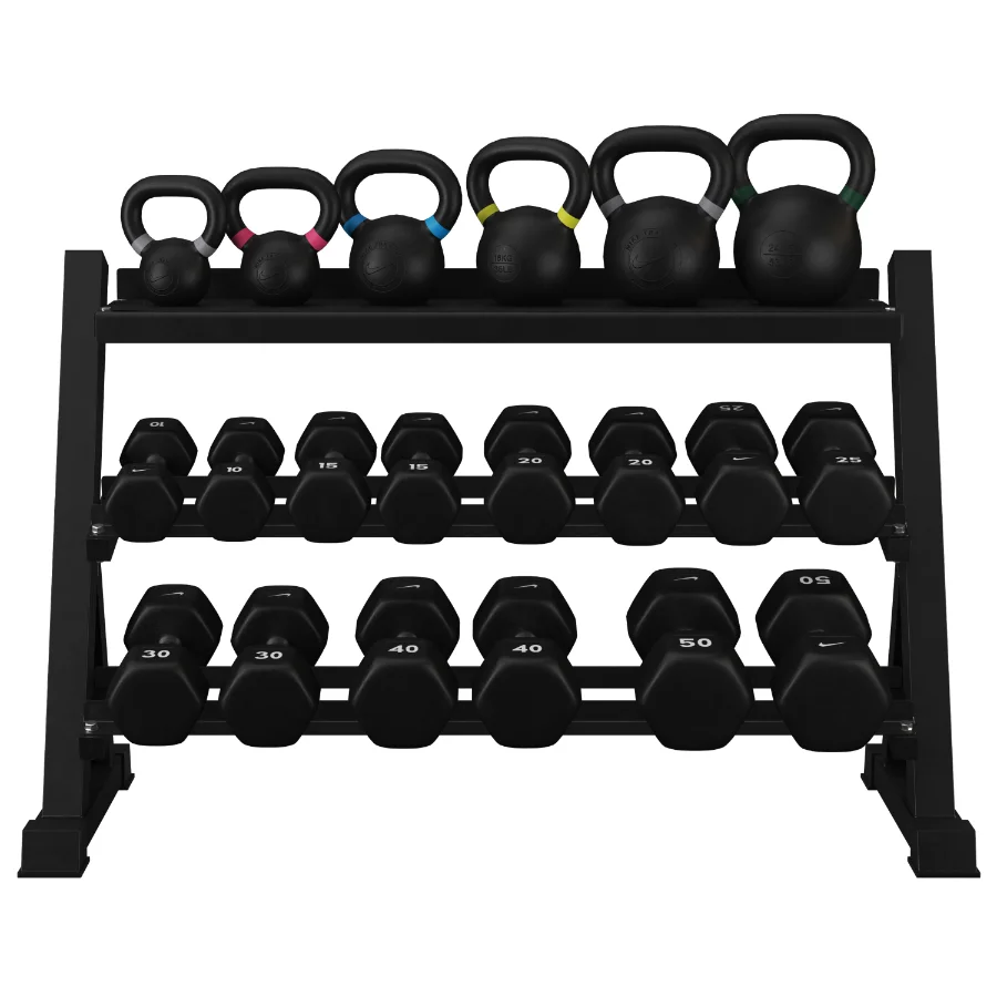 Nike_Kettlebell_&_Dumbbell_Storage_Rack Image 5