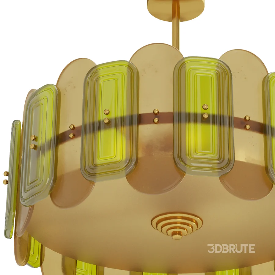 Murano Glass Chandelier Image 3