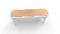 Amhir Wood Storage Bench - Thumbnail 7