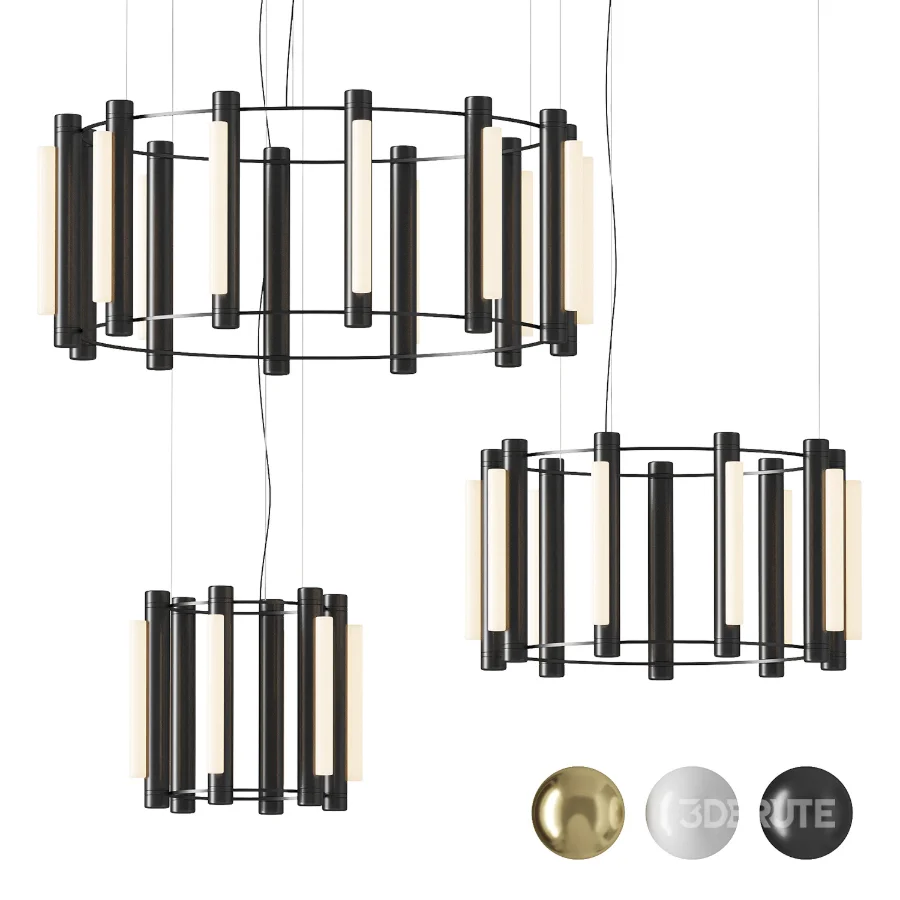 Pipeline 01 Chandelier Image 3