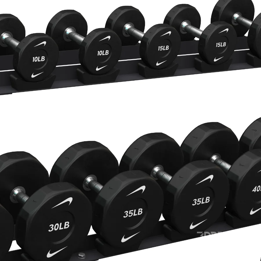 Nike_Strength_Pro_Urethane_Dumbbell_Rack Image 4