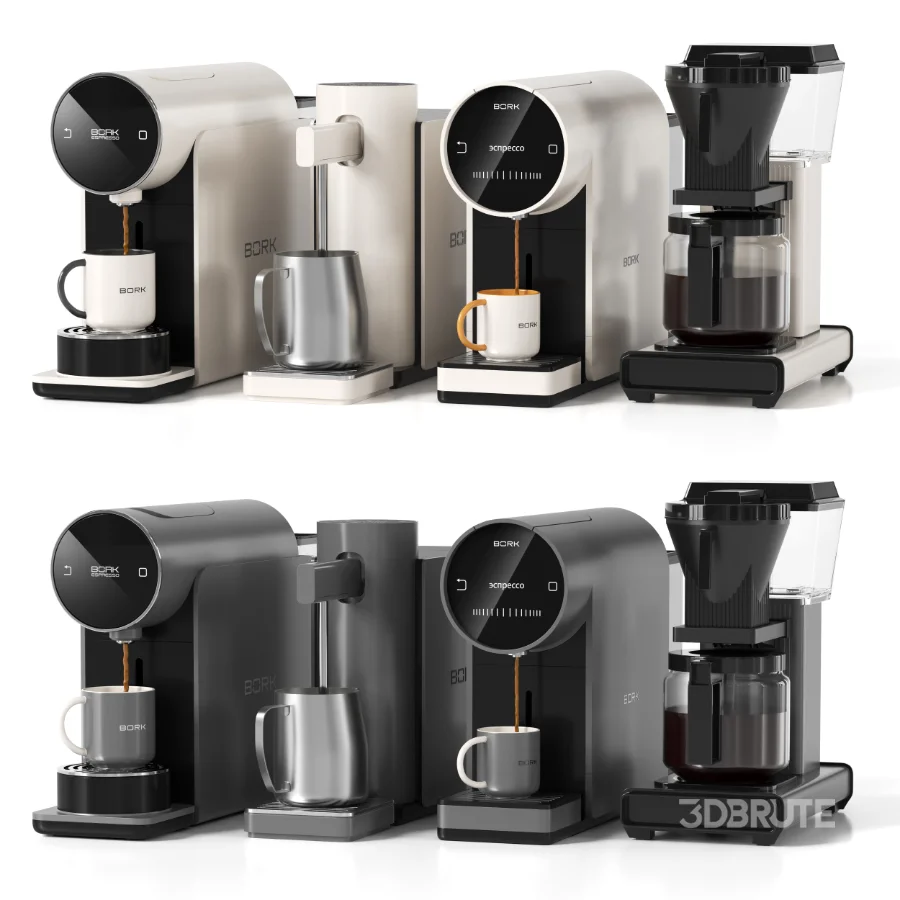 Coffee Maker Kitchen Set 4 Image 1