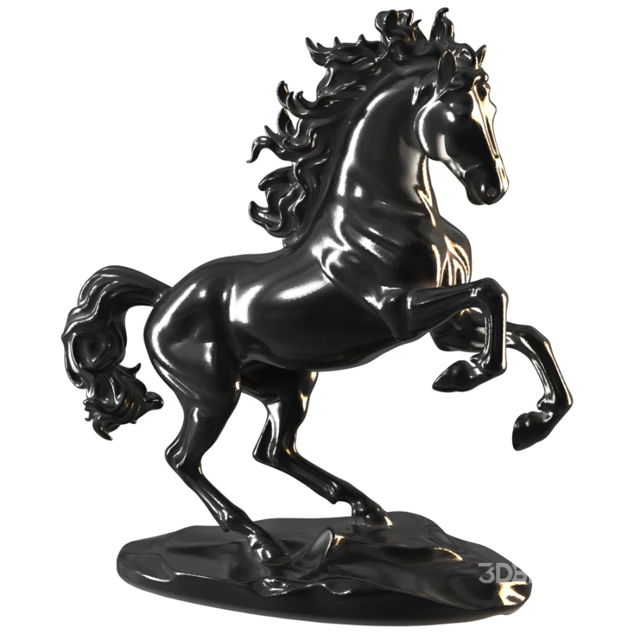 Decorative Horse Statue Image 1
