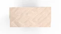 Herringbone Wood Accent Storage Cabinet With 2 Doors - Thumbnail 12