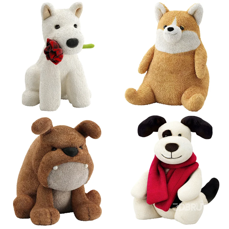 Dog Toys Collection-Plush Toys Set 39 Image 1
