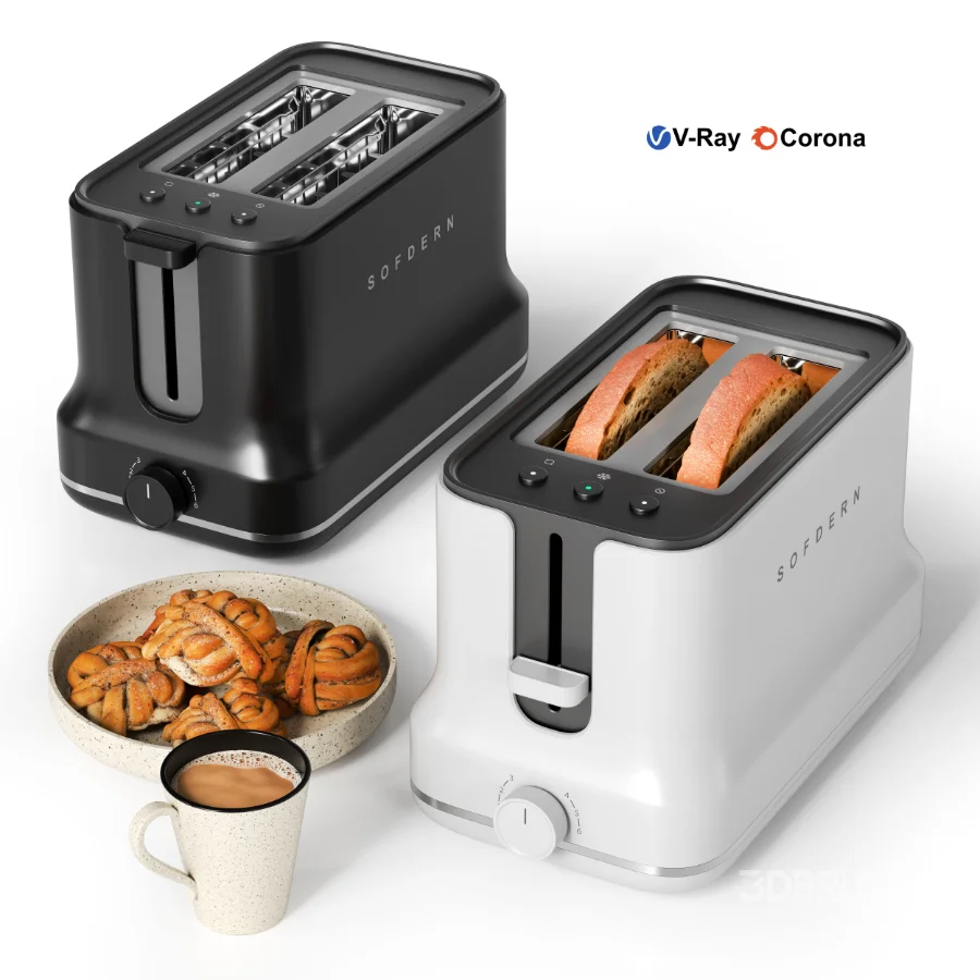 SOFDERN Electric Toaster Image 1