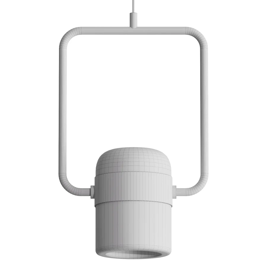 White pendant light Image 3