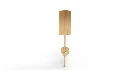 FLUTED GOLD WALL SCONCE - Thumbnail 6