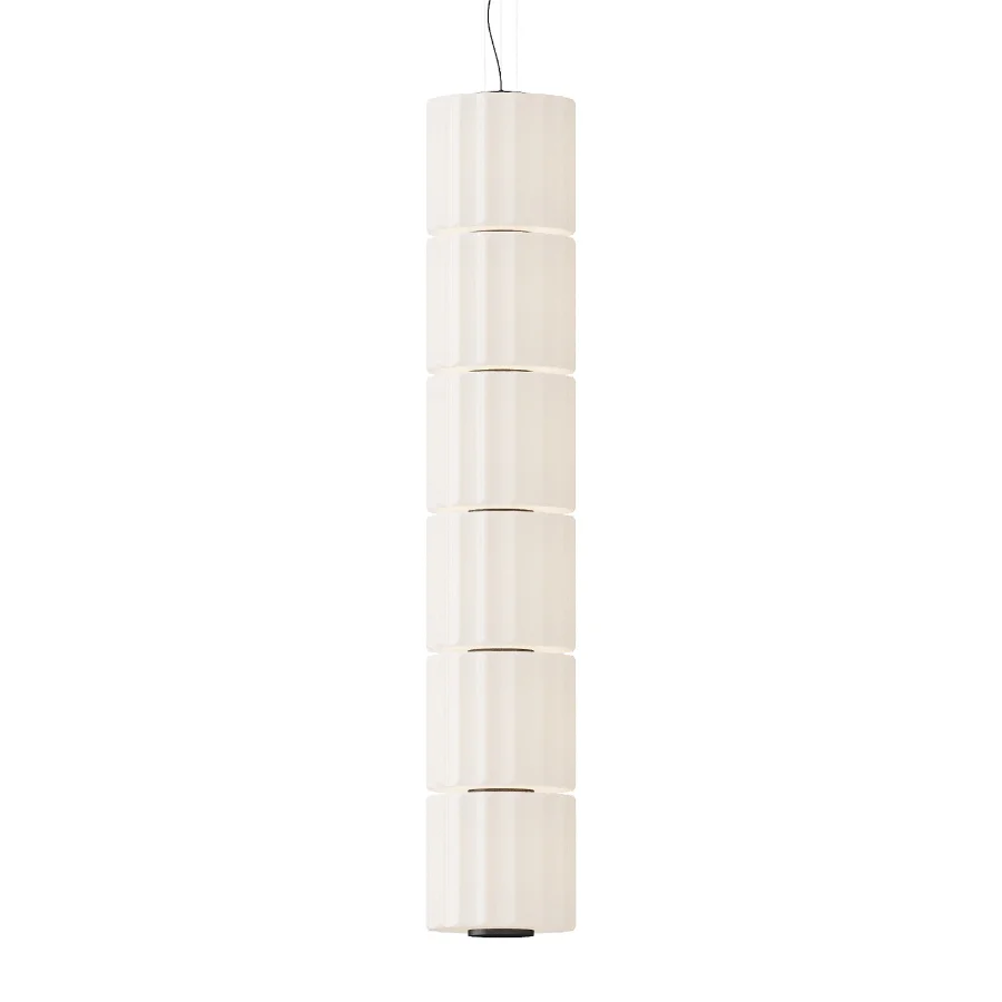 Column Ivory 300 Vertical Pendant Lamp Image 1