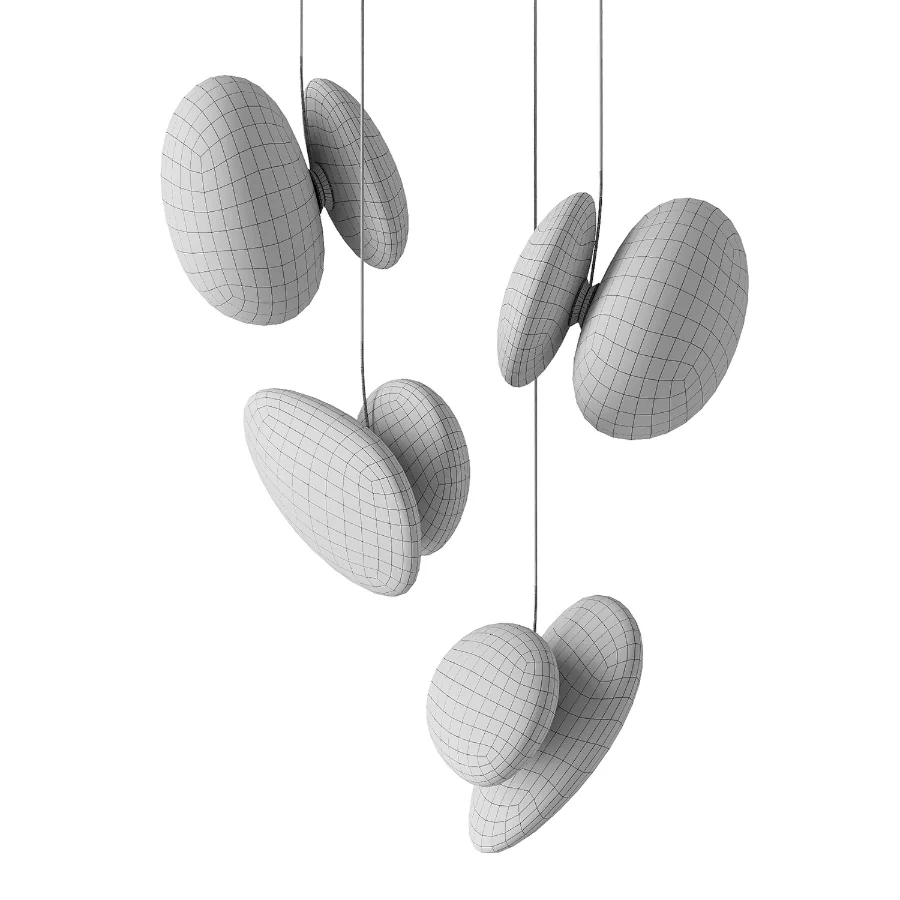 Pebble Linear 02 Chandelier Image 2