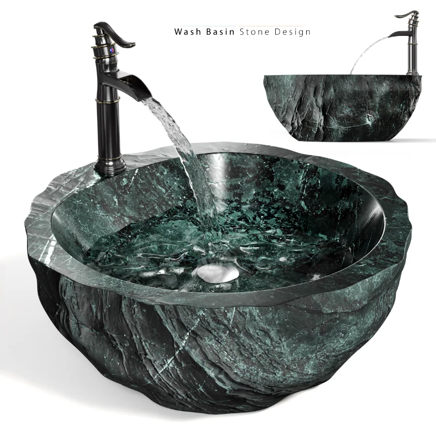 Wash Basin Stone Design Image 3