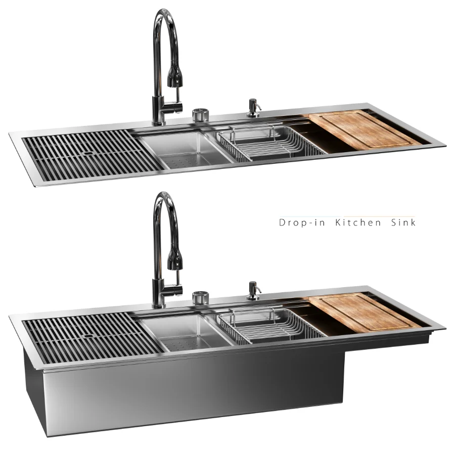 Drop-in Kitchen Sink 6 Image 3