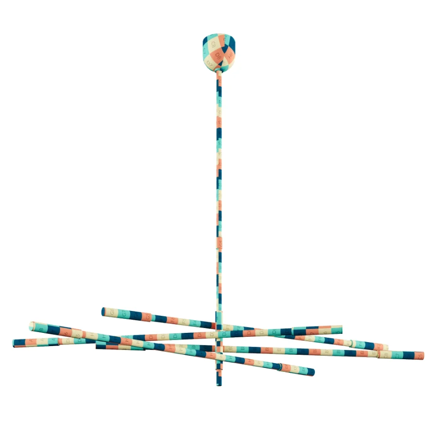 Rousseau Grande Eight Light Articulating Chandelier by Visual Comfort Image 12