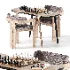 Chess Table and Chairs - Thumbnail 3